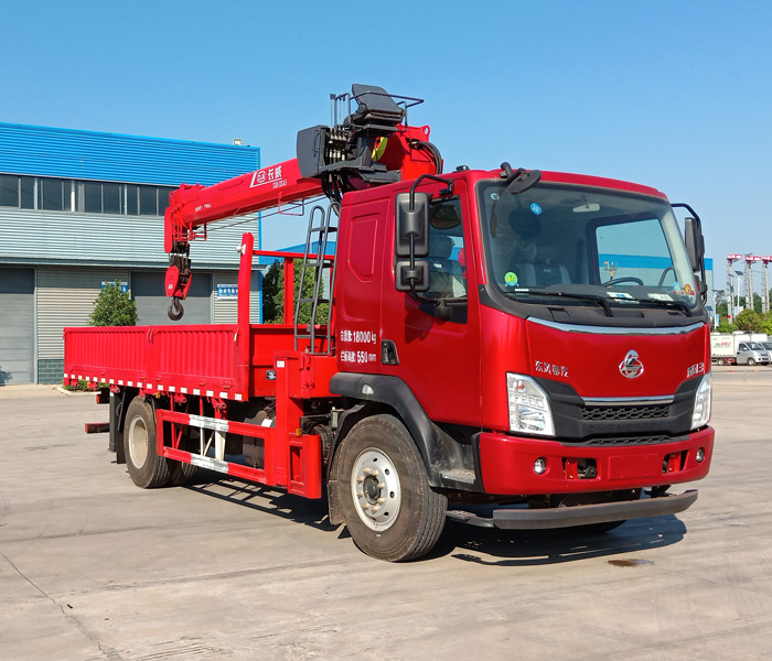 程力威牌CLW5186JSQ6SZ型隨車起重運輸車